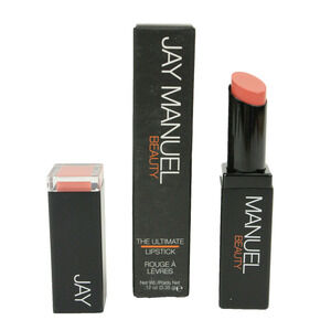Jay Manuel Beauty The Ultimate Lipstick Aura Coral Pink Lip Makeup